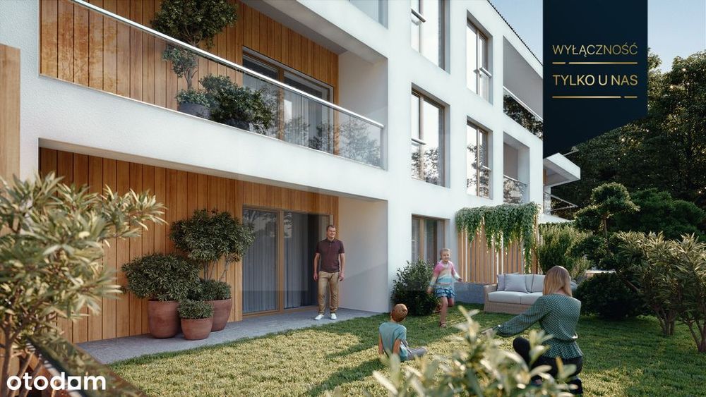 Apartament M08 - Kameralne wnętrze, duży ogród