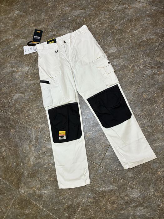 (C54 ) Чоловічі робочі штани Blåkläder Cordura білі спецодяг маляра