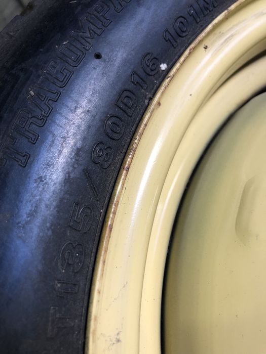 Roda Suplente de Emergência 135/80 R16”