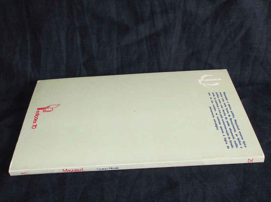 Livro Maquiavel Georges Mounin