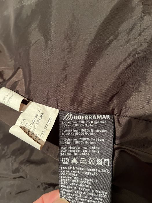 Gabardine de senhora, da marca “Quebramar”
