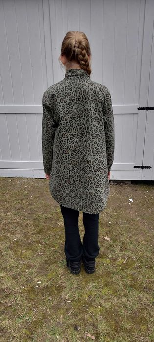 Kurtka, płaszczyk Zara z podpinką 140 cm