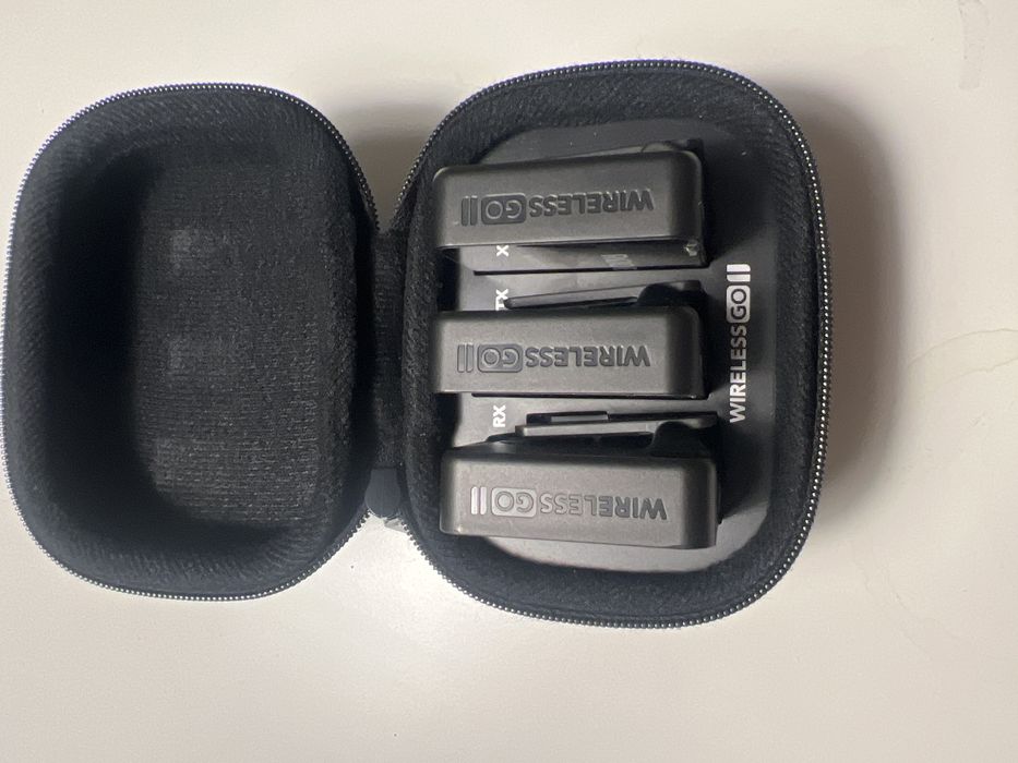 Rode wireles GO II mikrofony bezprzewodowe + etui ładujące