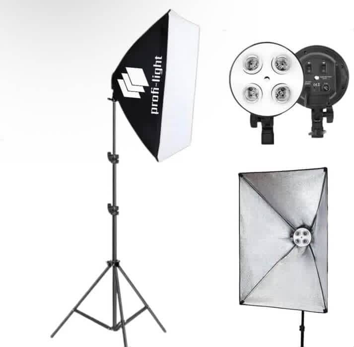 Набір для постійного студійного світла  prolight софтбокс