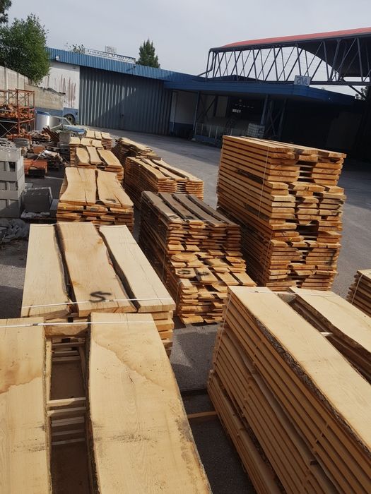 Madeira de freixo carvalho faia em prancha