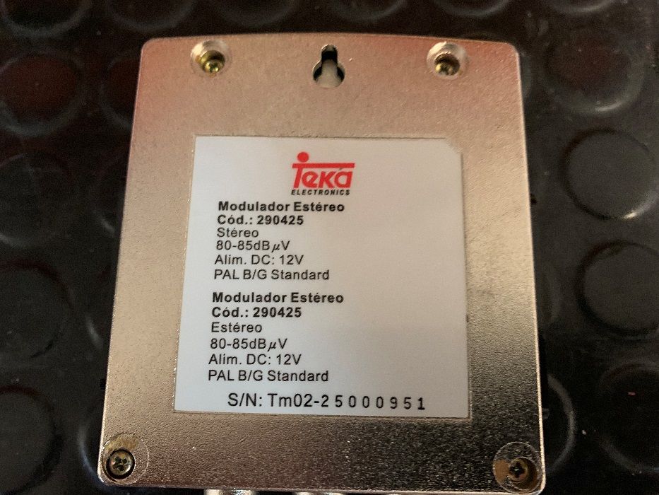 Modulador TV stereo Teka 290425