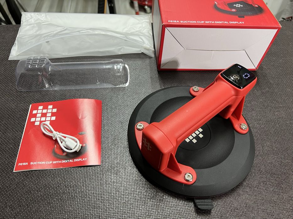 Присоска с автоподкачкой Shijing P618A На 140 кг Дисплей