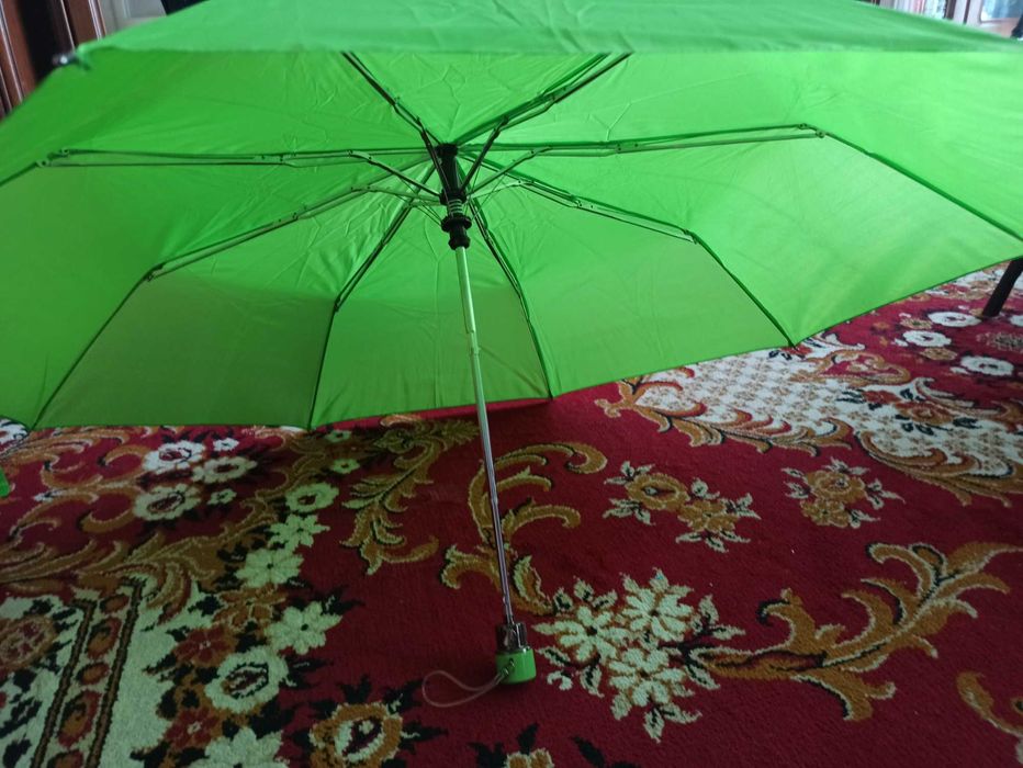 damska parasolka zielona automatyczna