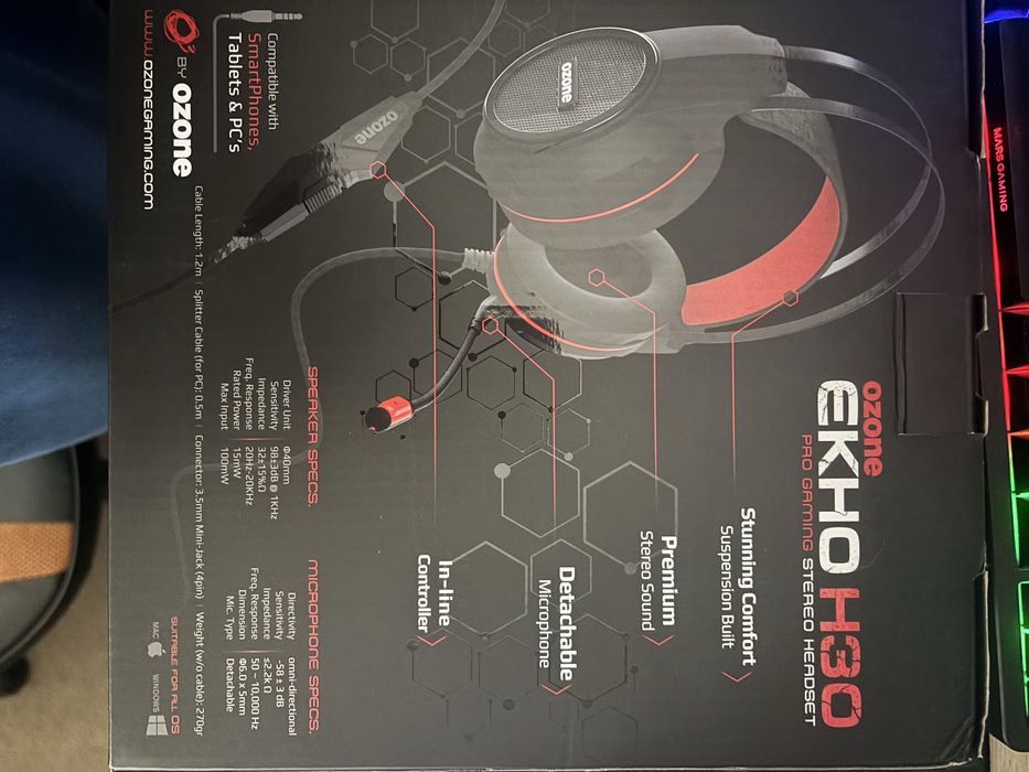 Ozone Ekho H30 - Excelente Estado - Totalmente Funcionais