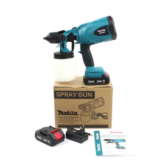 Краскопульт аккумуляторный Makita JK-SG1 | 24V | 5 A/h