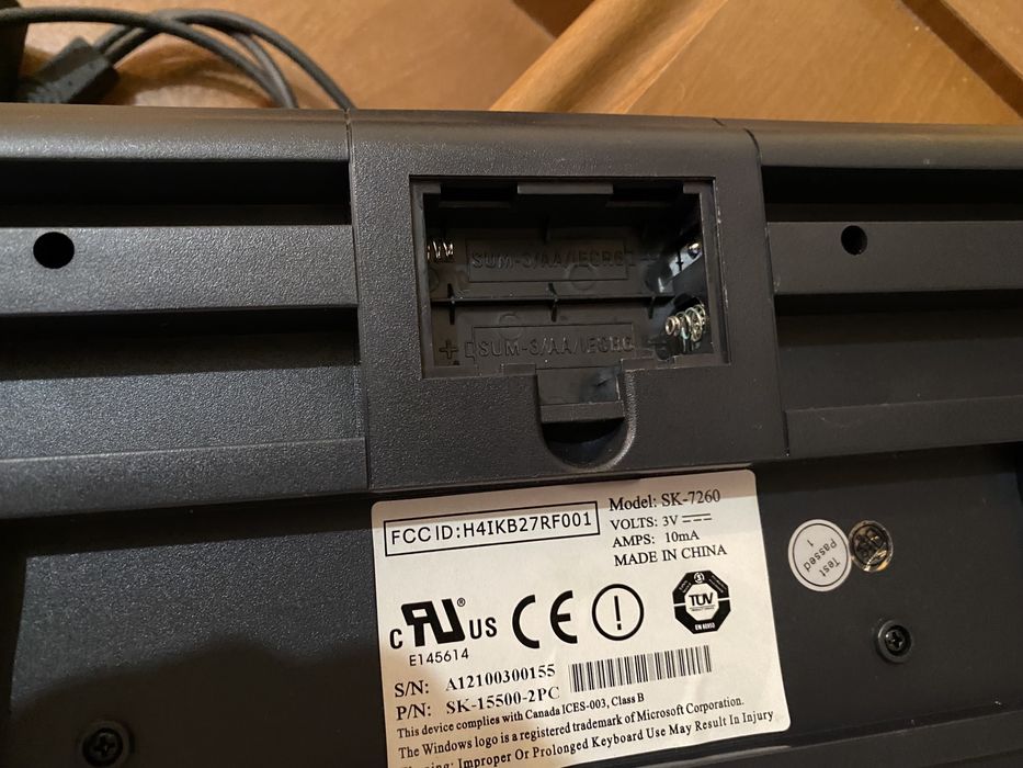 Wireless PC Keyboard64286446352258122