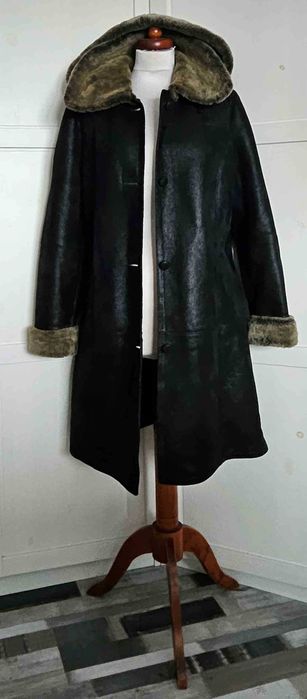 Kożuch polski damski.