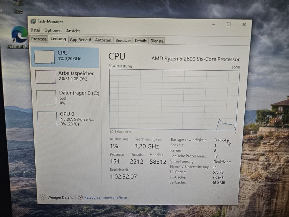 Komputer Gamingowy RTX 2060 | Ryzen 5 2600 | 32GB RAM | SSD 240GB | RGB / AORUS