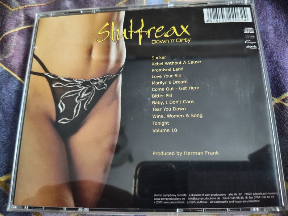 Slutfreax - Down 'N' Dirty (CD, Album)(vg+)