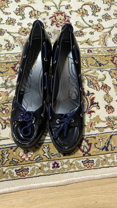 Макасини шкіра замш DKNY Італія