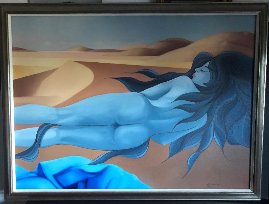 Quadro - Óleo sobre tela - Silva Palmeira