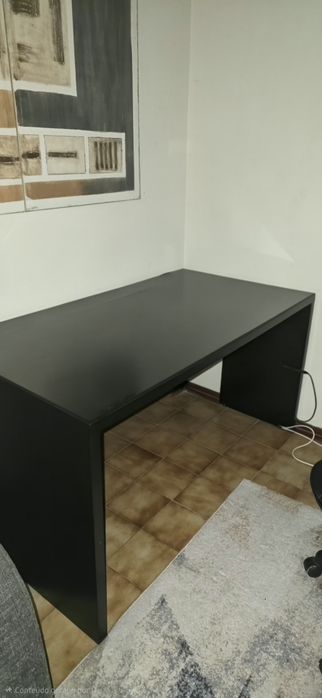 Mesa Secretária Preta