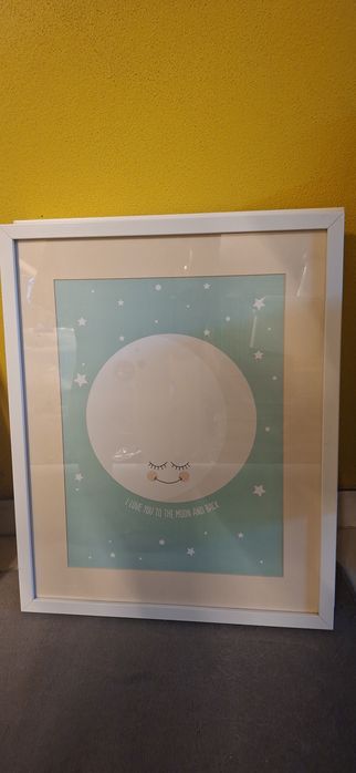 Quadro com ilustração infantil – molduras IKEA