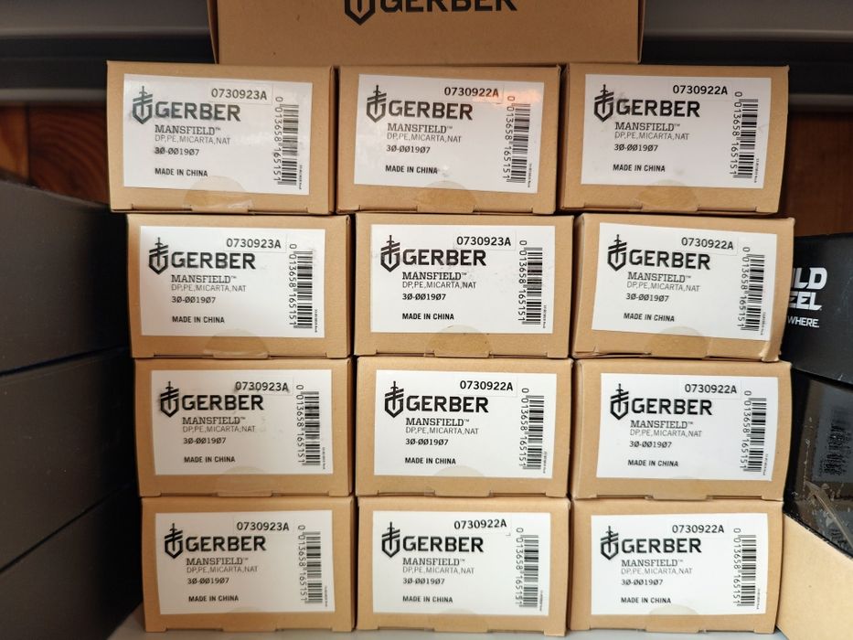 Gerber Mansfield Natural Mikarta,сталь D2,slip joint,сканди грип,качес