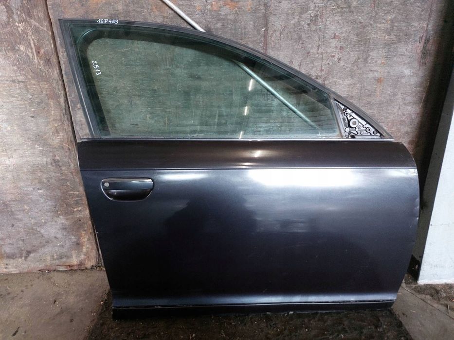 DRZWI KOMPLETNE PRAWY PRZÓD AUDI A6 C6 04-08r  LZ7Q SEDAN KOMBI