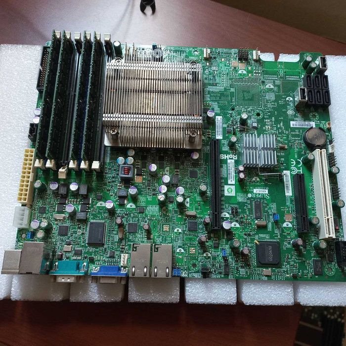 Серверні материнскі плати Supermicro X8SIE-F,IPMI,ATX,Socket LGA 1156