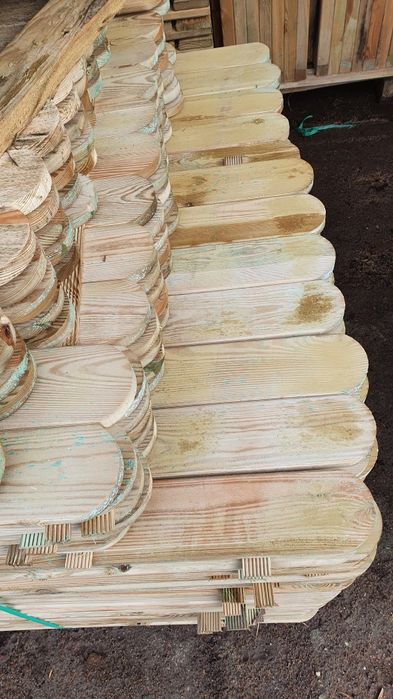 Sztachety Sosnowe 9 cm szer x 1.8 cm gr