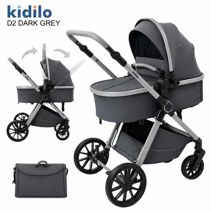 Нові дитячі коляски 2в1 Kidilo luxmom D2 / Від Магазину + Гарантія