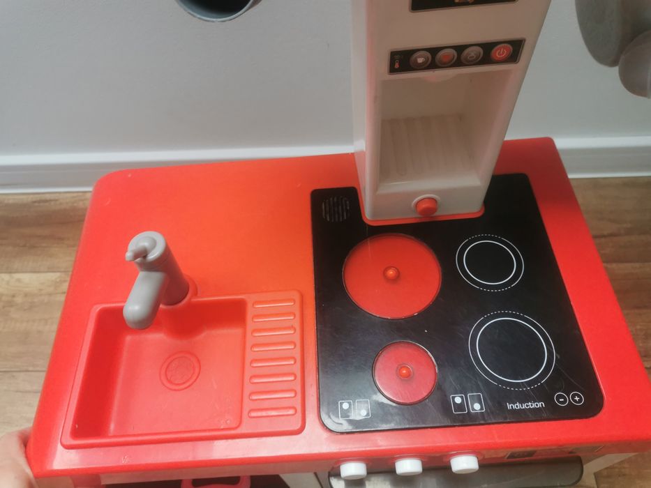 Kuchenka Smoby zabawkowa Tefal czerwona
