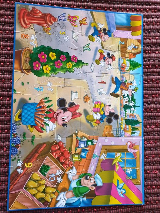 Puzzle Mickey mouse
