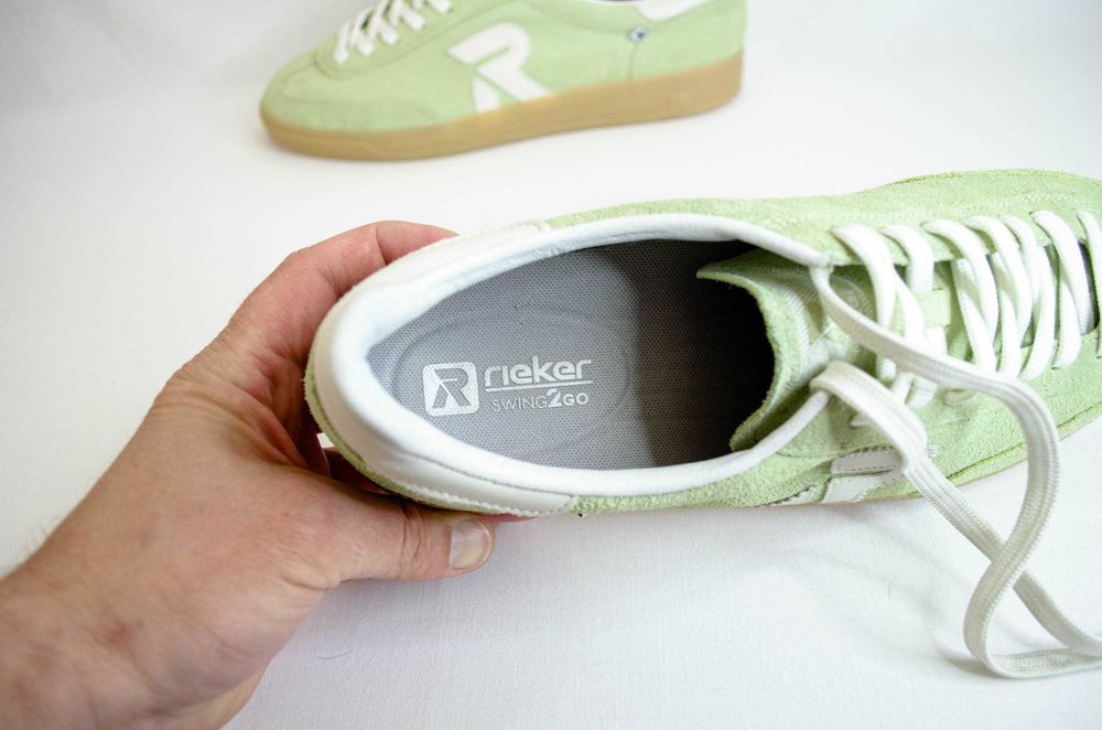 Rieker Evolution Стильные Замшевые Кеды Кроссовки Оригинал! Размер 45 29,5 см