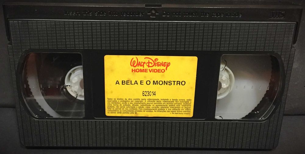 Walt Disney - A Bela e o Monstro - VHS - Original - 1993