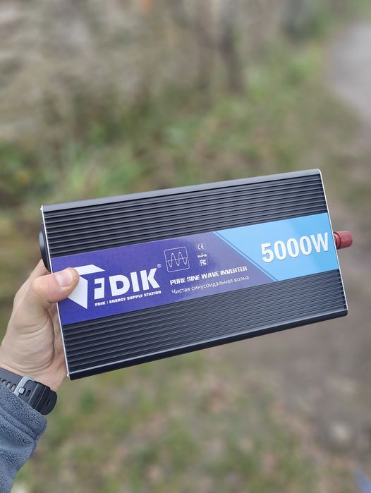 Інвертор 5000 w FDIK чиста синусоїда. ТОП