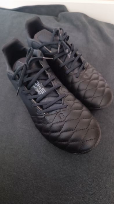 Бутси Kipsta (кросівки футбольні) чорні шкіряні