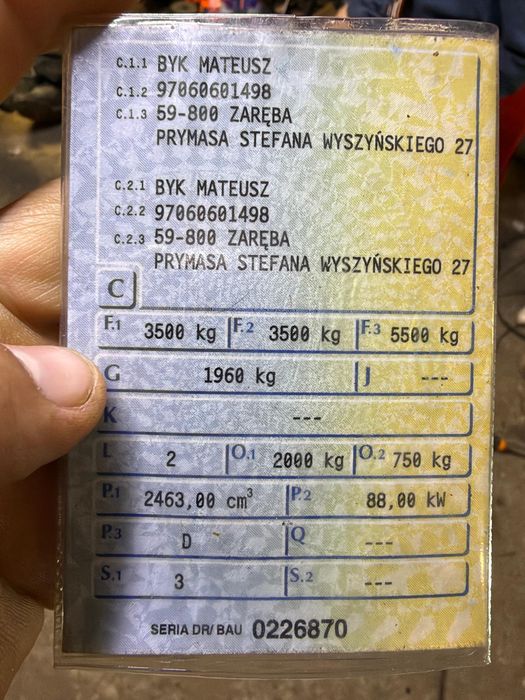 Renault Master II do przewozu żywych zwierząt koniowóz żywiec bydło