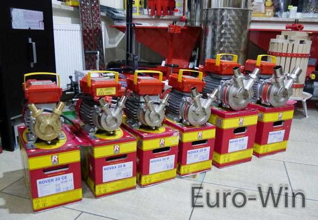 Pompa do wina Novax 25 M - nierdzewna- do wina, soków, mleka