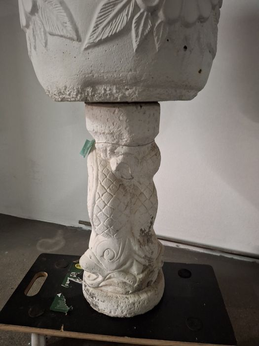 Vaso grande em cimento