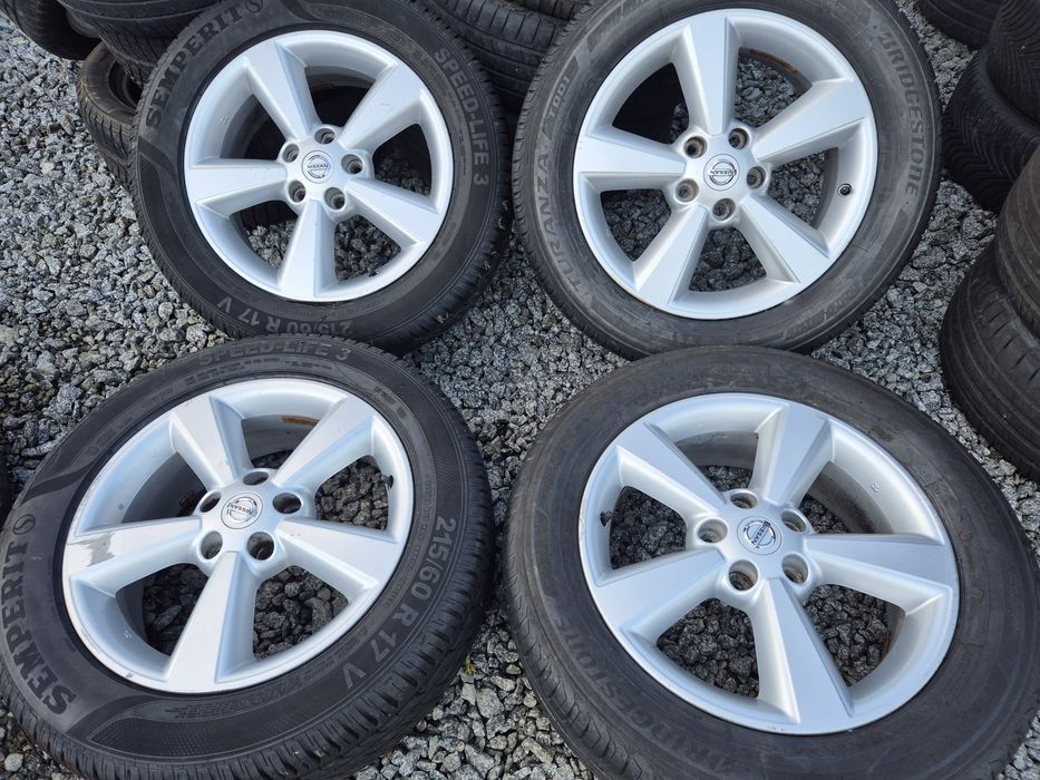 Felgi aluminiowe Nissan 6,5Jx17 et40