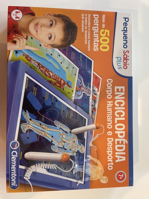 Clementoni - enciclopedia corpo humano e desporto