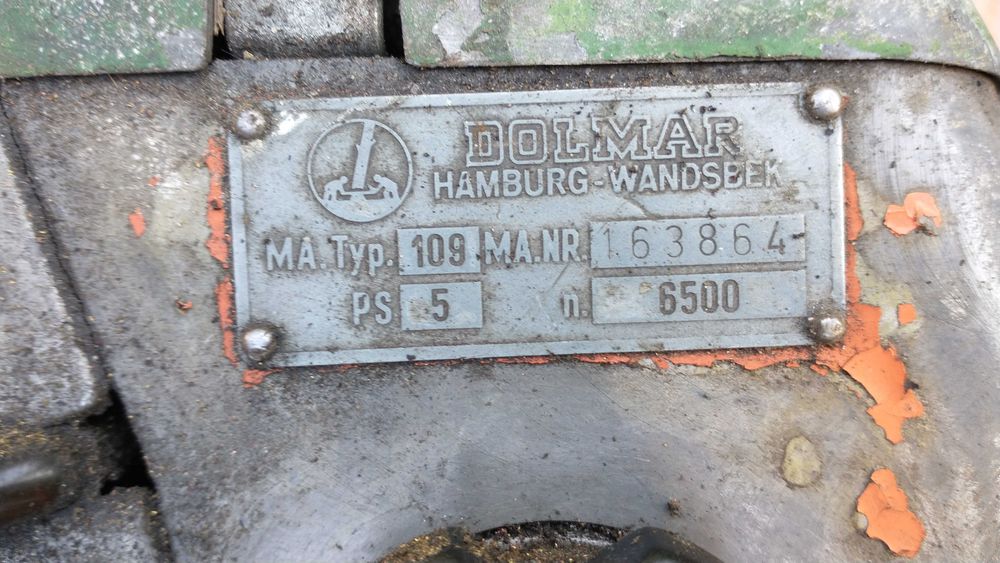 Dolmar CC 109 zabytkowa pilarka uszkodzona