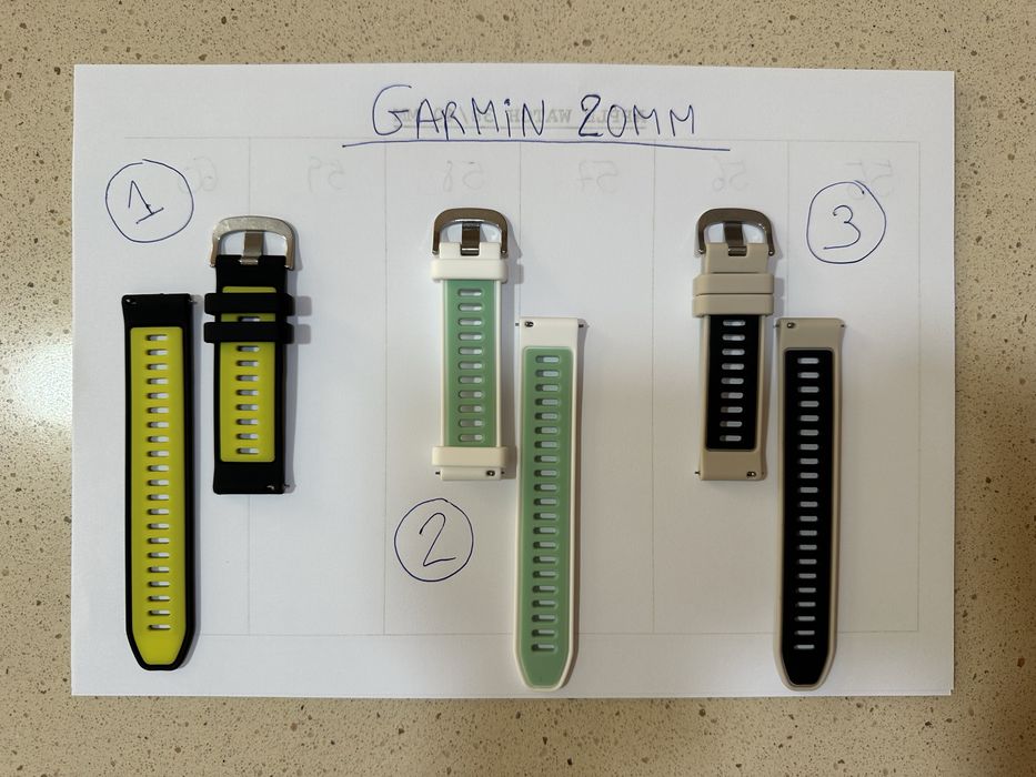 Braceletes para Relógio Garmin 20mm