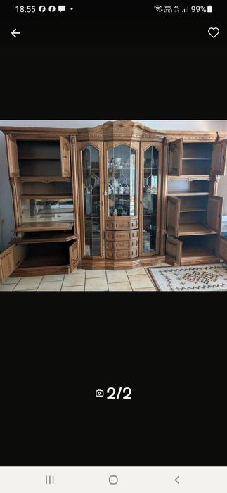 Стінка  дубова з німеччини.