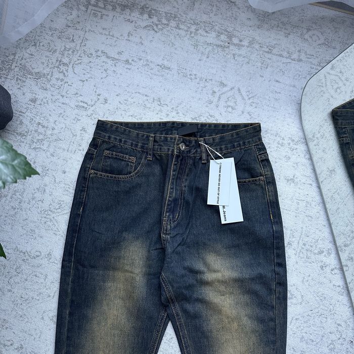 Flared Dark blue Bootcut Jeans Джинси Фларед Кльош Клеш Сині Широкі Baggy Y2k Sk8 Archive Opium Racer Jaded London Balenci Джинсы Буткат Синие Опиум