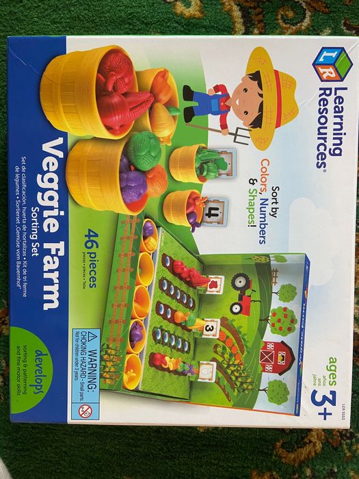 Навчальний ігровий набір-сортер Learning Resources Розумний фермер