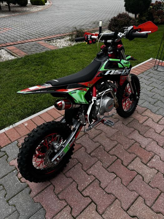 Asix DK 125 - koła 14/12 - mocny - jak nowy - manual