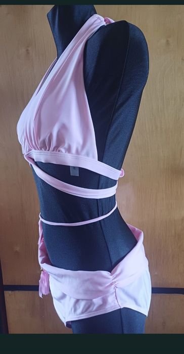 Bikini dwuczęściowe róż - nowe!!