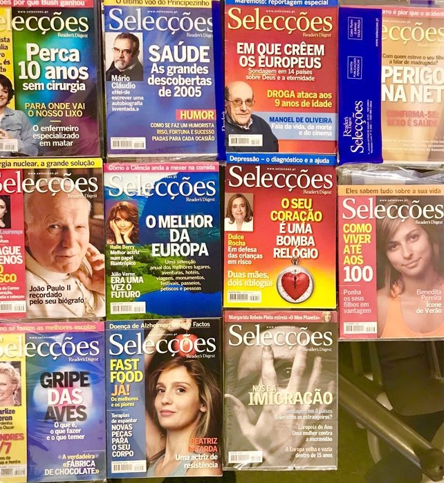 Coleção de revistas de Reader’s Digest