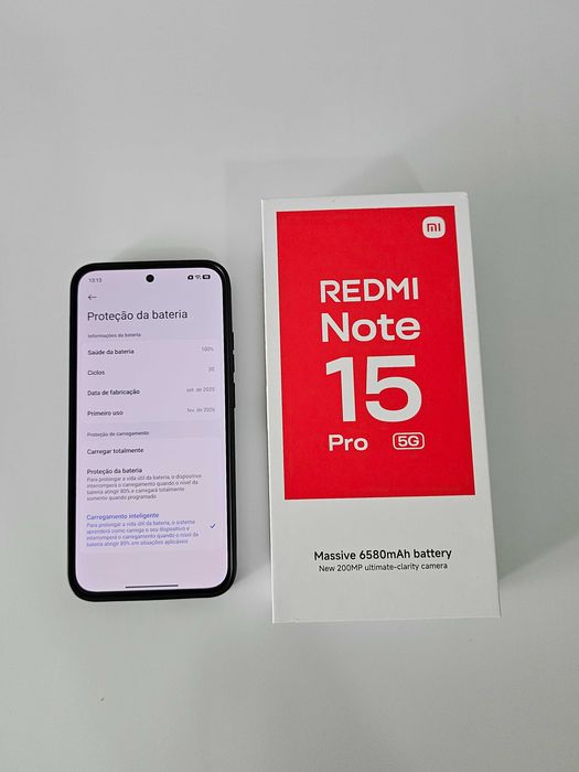 Xiaomi Redmi Note 15PRO 256GB. Novo. Dois meses de uso.