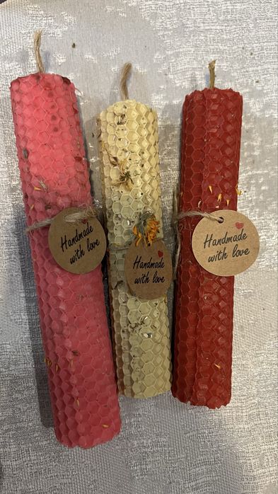 Програмна свічка з натуральноі вощини