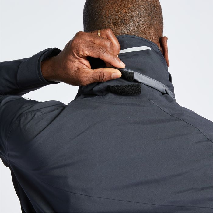 Casaco Impermeável de Vela Corta-vento Sailing 500 Homem Cinzento