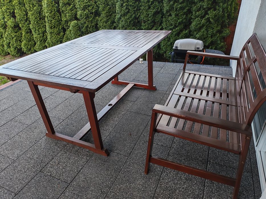 Stół na taras + ławka